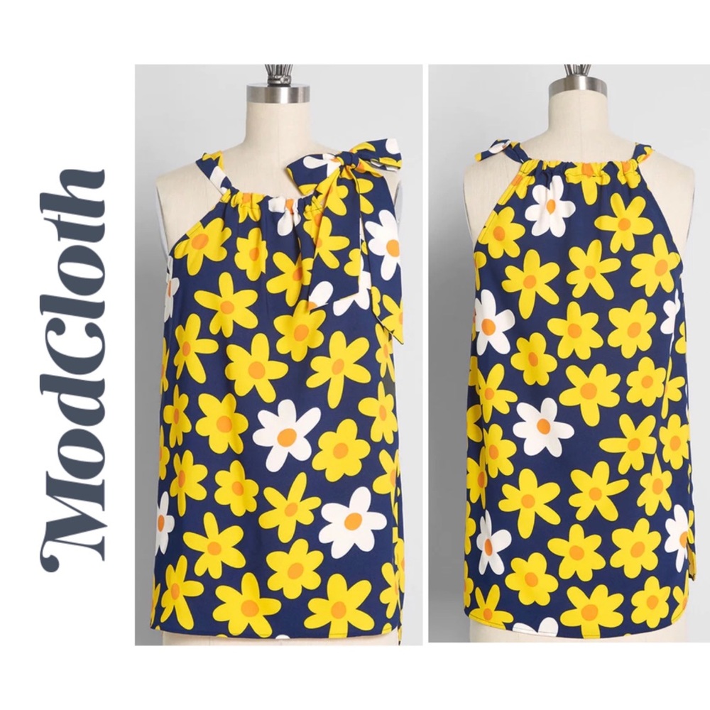 NWT ModCloth So Long, Farewell Daisy Top Sz 2X